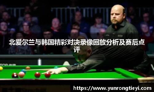 北爱尔兰与韩国精彩对决录像回放分析及赛后点评